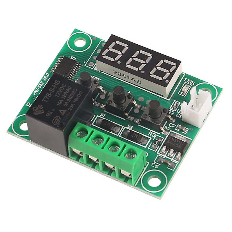 AITRIP 6 x LED Digital Thermostat DC 12 V -