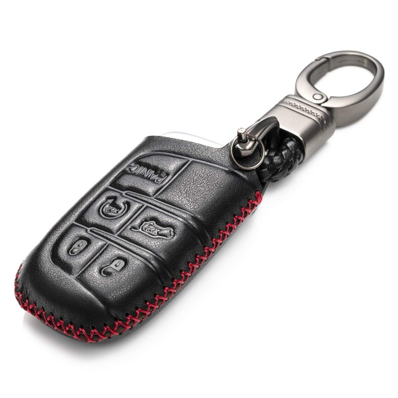 Vitodeco Genuine Leather Smart Key Keyless Remote Entry Fob Case
