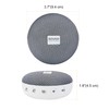 BIGMONAT White Noise Machine with 36 Natural Soothing Sounds and