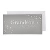 Silver Birthday Christmas Money Wallet and Envelope - Grandson