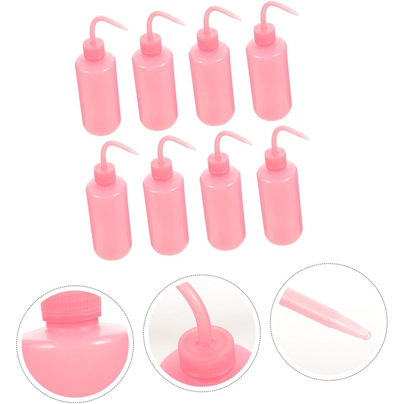 minkissy Botella Material Abs Resistente Paquete de 8 Piezas de