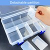 Gentpovth Universal Sorting Boxes, Pack of 2, 8 Grids, Practical
