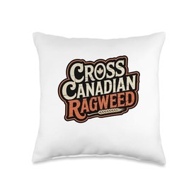 Cross Canadian Ragweed Retro Band Fan of Country Rock Throw Pillow