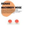 EGGZ Earplugs - noise reduction, ear defenders 24dB noise reduction,