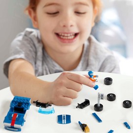 MEGA Hot Wheels Juguete de Construcción Real Racer ´64 Corvette Grand Sport para niños de 5 años en adelante