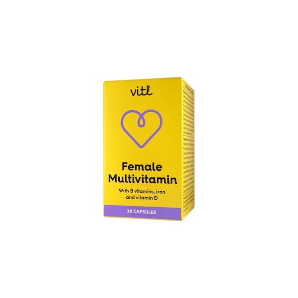 Vitl Female Multivitamin 30 Capsules