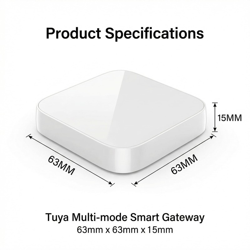 ZigBee 3.0 & Bluetooth Mesh Gateway, Tuya Wireless Smart Home