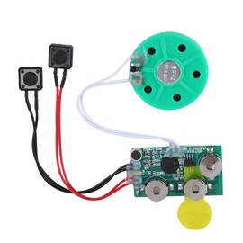 Fosa 4 Minutos Tarjeta de felicitación de Bricolaje Chip de música Sonido Módulo de grabación de Voz Dispositivo Chip Grabables Chip de Sonido para Tarjetas de Navidad, Cajas de Regalo Creativas,etc