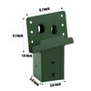 Deer Stand Brackets, 4Pcs Green Outdoor 4"x 4" Compound Angle