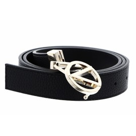 Valentino Women's Roof Belt, Nero / Oro