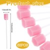 50 PcsOral Swabs – Soft Foam Mouth Swabs for Gentle