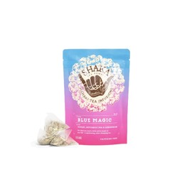 Shaka Tea Dry Tea Bags - ZERO sugar | calories | carbs, Naturally caffeine-free, 100% plant-based (Blue Magic, 1 - 15ct Pack)