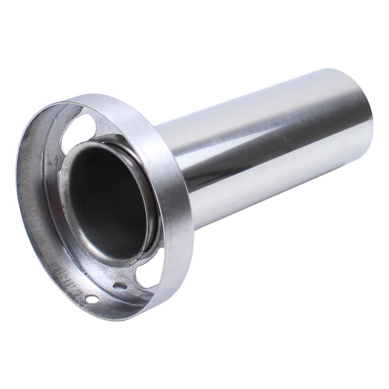 ApplianPar 4'' inch Adjustable Stainless Steel Round Exhaust Muffler Tip