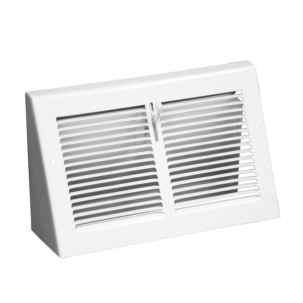 Continental Baseboard Register - Air Vent Covers with 12x6-Inch Opening (6 ⅞ x13 ⅜-Inch Overall)
