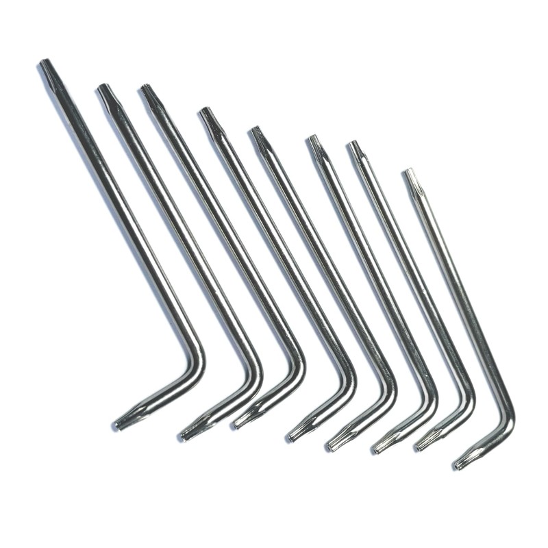 ZDingTech T8 Torx Bit Set, 8pcs T8 Torx Key, Anti