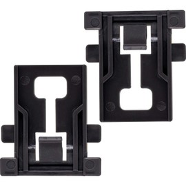 Ultra Durable W10195840 Dishwasher Rack Adjuster Positioner Replacement Part by Blue Stars - Exact Fit for Whirlpool Kenmore Kitchenaid Dishwashers - Replaces WPW10195840 PS11750093 - PACK OF 2