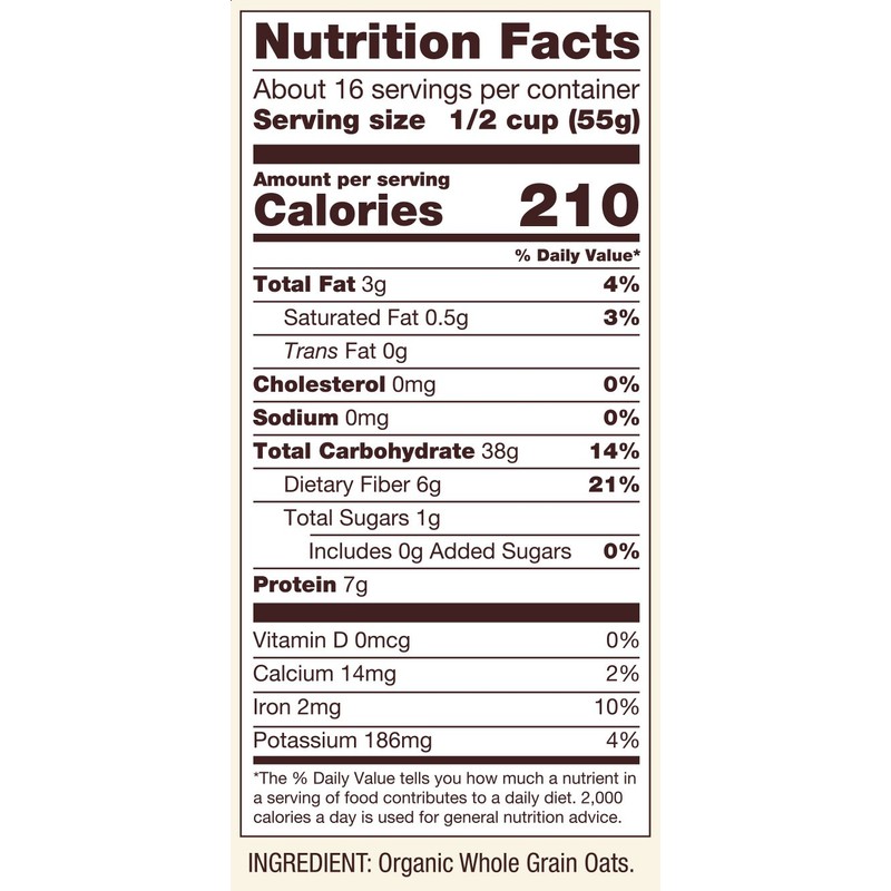 Bob's Red Mill Gluten Free Organic Extra Thick Rolled Oats,