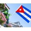 Large Cuba Flag,3x5 FT Cuban 75D Outdoor Banner,Cubans Decor for