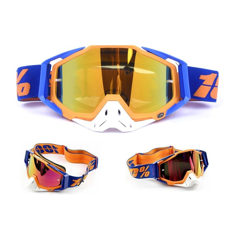 AIMALL Motorcycle Racing Goggles for Motocross, MX, MTB, ATV, UTV,