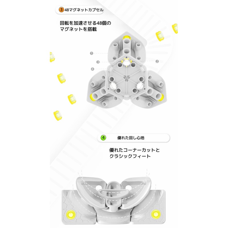 Gancube GAN 356 i carry S Stickerless Smart Cube Cube