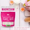 Magnesium Flakes for Bath - Magnesium Chloride Flakes Organic Pure