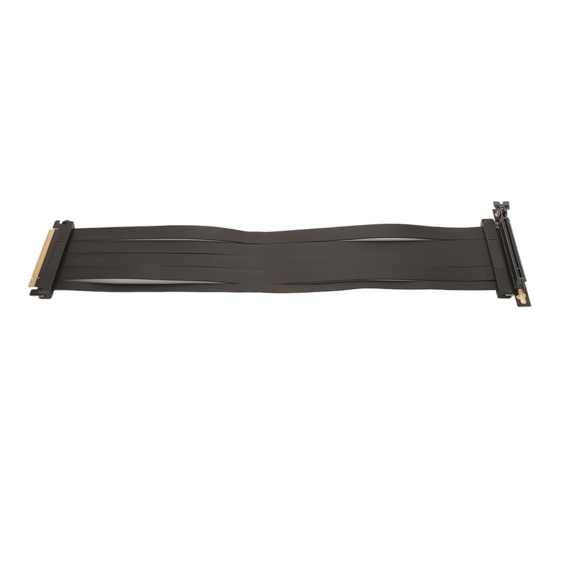 PCIE 4.0 X16 Riser Cable High Speed Flexible Shielding 90