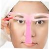 DOITOOL Eyebrow Stencils Set 8 Styles Replaceable Plastic Templates Easy