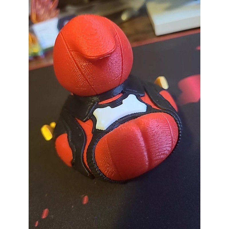 Marsala3D Deadpool Duck 3D Printed Large Size Jeep Duck Plastic
