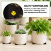 42Pack Plant Pot Feet, Pot Risers for Outdoor Planters, Rubber