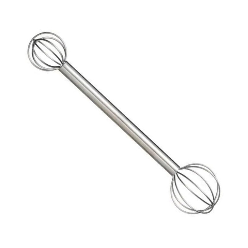 Double Head Nonrust Steel Miso Scoops Precise Stirring Tool For