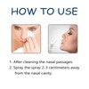 3Pcs Nasal Spray 18ml Gentle Fine Mist Allergy Relief Nose