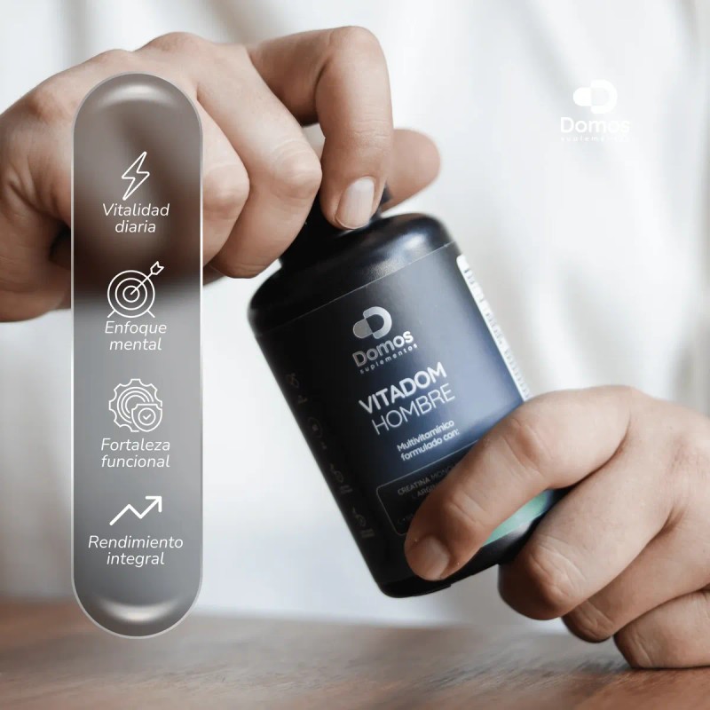 Domos Multivitaminico Hombre Vitadom 120 Cápsulas
