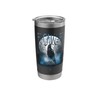 F-Caw-F Funny Raven Gothic Crow Gothic Humor Stainless Steel Insulated