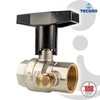 tecuro Ball Valve on Both Sides Internal Thread Rp 3/4