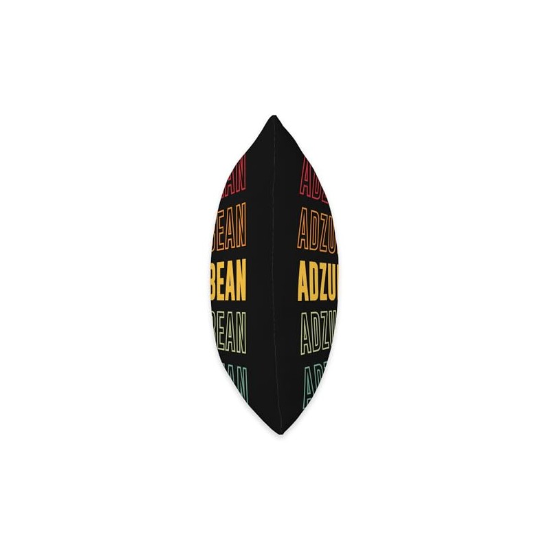 Adzuki Bean Rainbow Throw Pillow