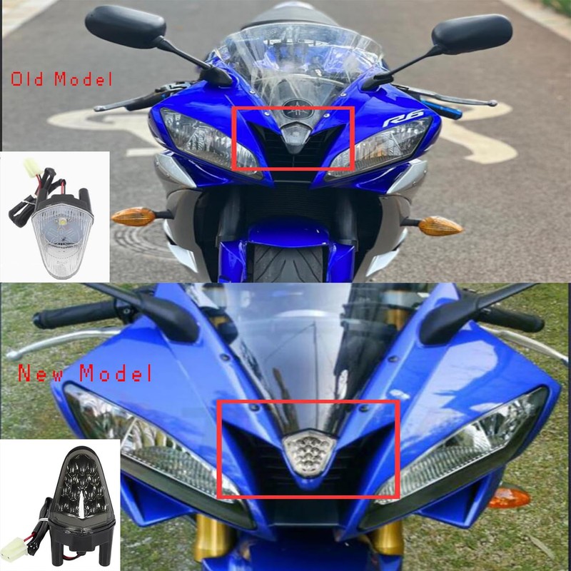 Front Center Marker LED Pilot Light Headlight Fog Lamp Head