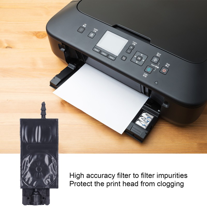 6Pcs Ink Damper Solvent Inkjet Head Rectangular PP Damper Replacement