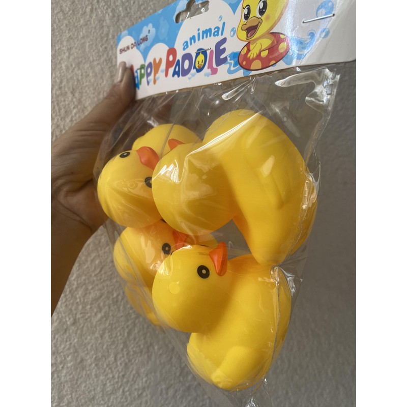 Genérico Patito de Hule, Set de 4 Unidades
