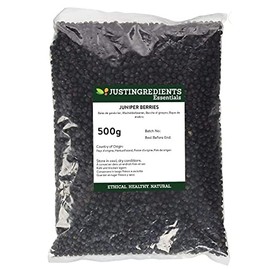 JustIngredients Essentials Juniper Berries, 500 g