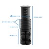 P4B Ahead Adapter for 1 1/8 Ahead Stems in Black/Matt