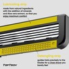 TopTech ULTRA 5 Razors for Men - Replaceable Cartridges for