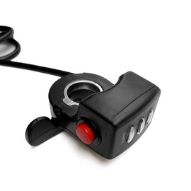 24V/36V/48V E-Bicycle Thumb Throttle Handle Bar Grips Gas Twist Throttle Electric Scooter Invisible Speed Controller for Thumb (24V)