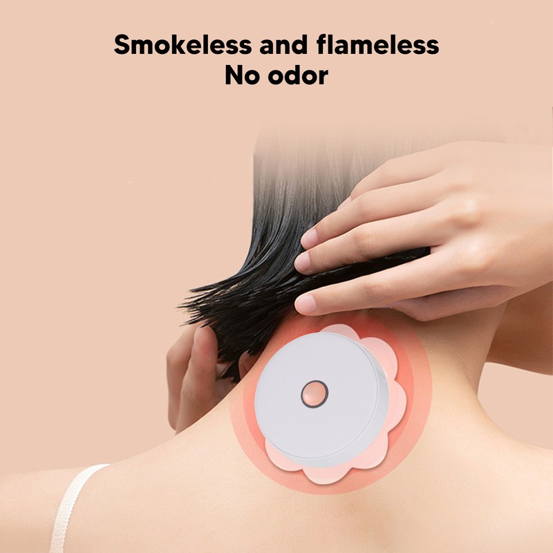 20pcs Heating Moxa Stickers Deep Penetration Enhance Circulation Moxibution Patches
