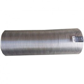 Builder's Best 110412 BDB110412 Semi-Rigid Aluminum Duct, 8ft (10" dia), 8', SILVER
