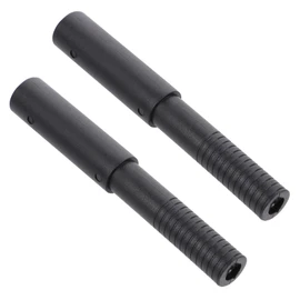 Totority 2pcs Golf Stick Club Shaft Extension Putter Extension Rods Steel Putter Shaft Graphite Extender Stick Easy Install Strong and Light Design