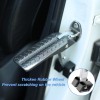 TOOENJOY Universal Foldable Car Door Step Latch Hook Mini Pedal