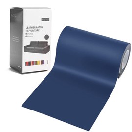 Leather Repair Patch Tape Kit Dark Blue 3 x 60 inch Self Adhesive Leather Repair Patch for Furniture, Couch, Sofa, Car Seats,Office Chair,Vinyl Repair Kit