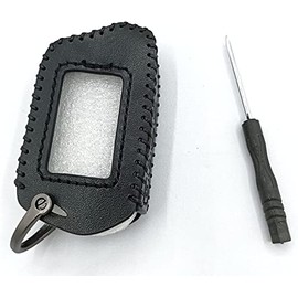 Tolxh #RFX-2WT9-FM Replacement Part New Leather case T9 Key fob for Compustar
