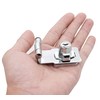Zinc Alloy 90 Degrees Keyed Hasp Lock Twist Knob Keyed