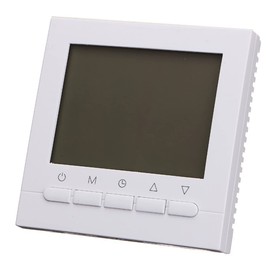 jojofuny Floor Heating Thermostat Programmable Thermostat Digital Control Large LCD Display Antifreeze Feature Comfortable Living Space